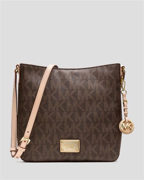 michael kors jet set travel logo crossbody|mk jet set large crossbody.